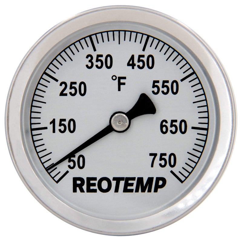 REOTEMP S1-F73 Magnetic Analog Surface Thermometer, 50 to 750 Fahrenheit - Image 1